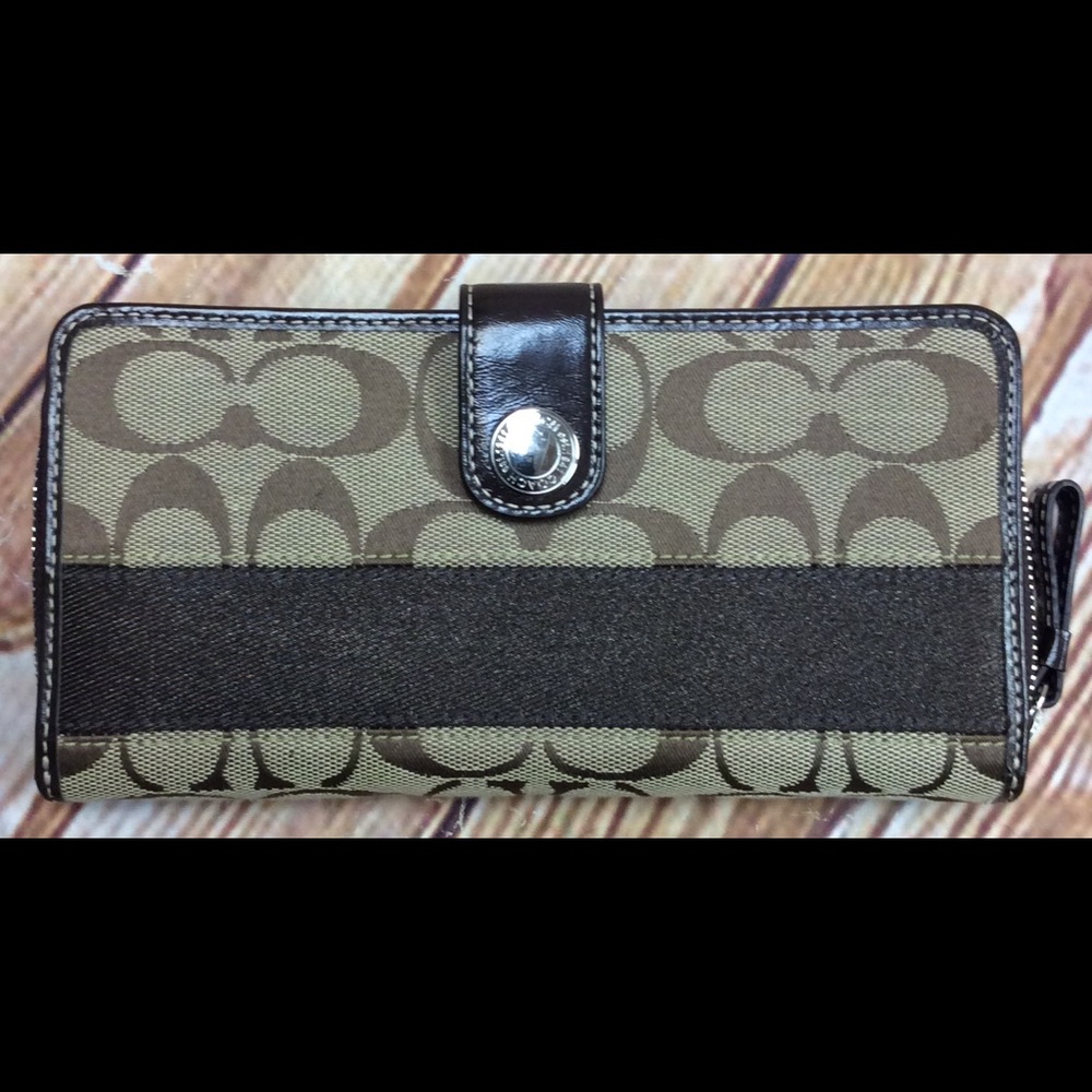 Brown Coach Wallet